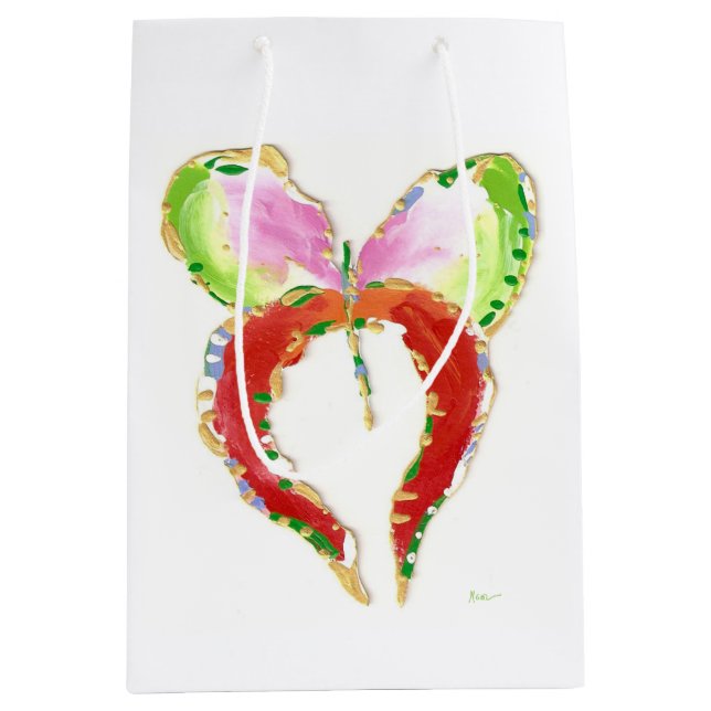 Sac cadeau Groth Butterfly. (Devant)