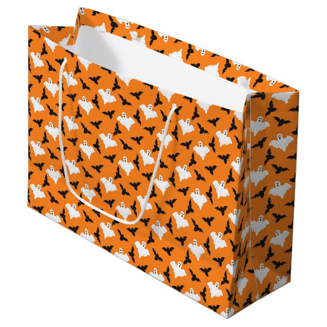 Sac cadeau Halloween (Devant Angle)