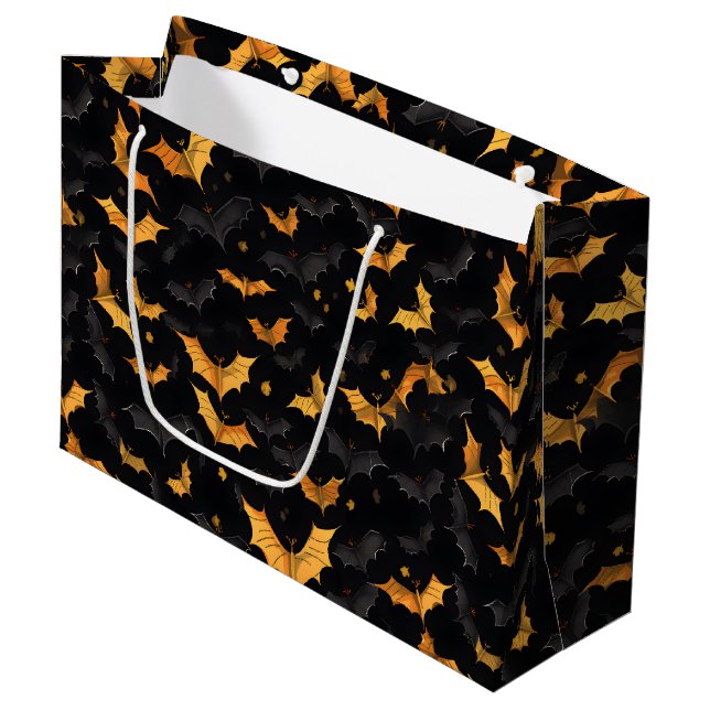 Sac cadeau Halloween (Devant Angle)