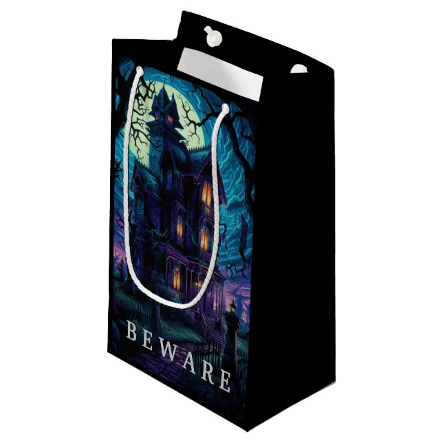 Sac cadeau Halloween (Devant Angle)