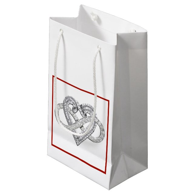 Sac cadeau infinity Heart (Devant Angle)