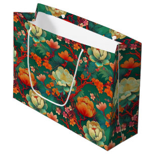 sac cadeau japonais Kimono motif