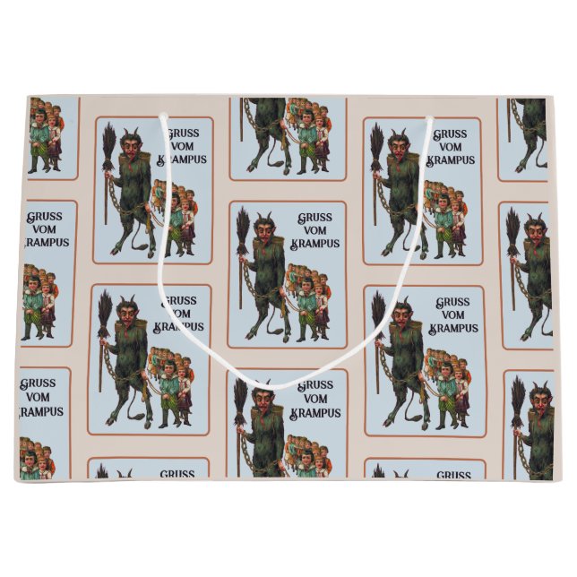 Sac cadeau Krampus (Devant)