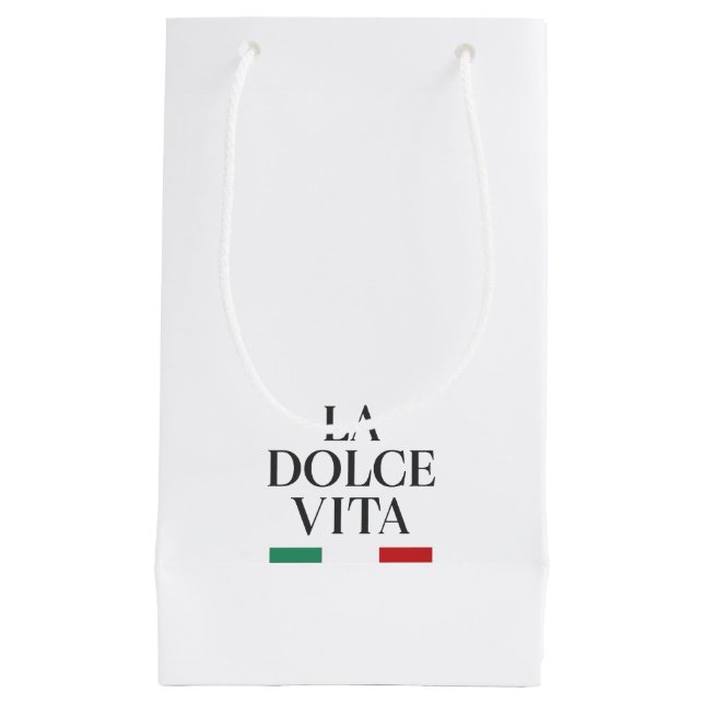 Sac cadeau La Dolce Vita (Devant)