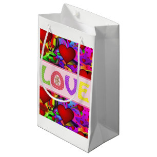 Sac cadeau L'amour de Valentine