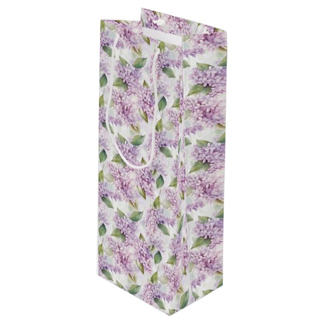 Sac cadeau Lilacs (Devant Angle)