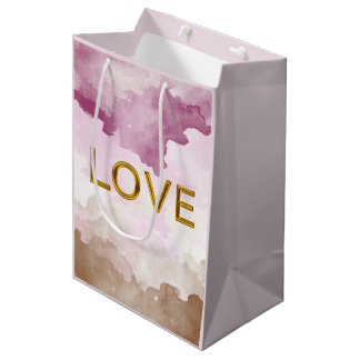 Sac cadeau 'LOVE' (taille Moyen)