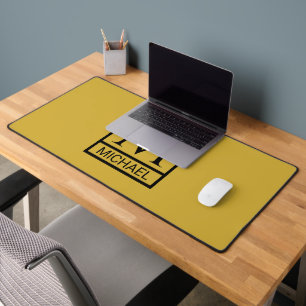 Sac cadeau M Gold personnalisé avec initiale et no