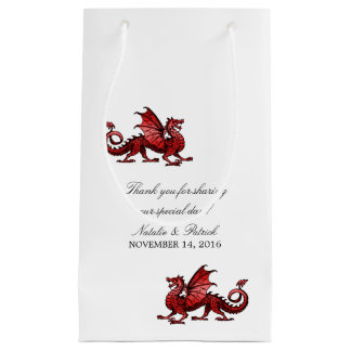 Sac cadeau Mariage Dragon Rouge