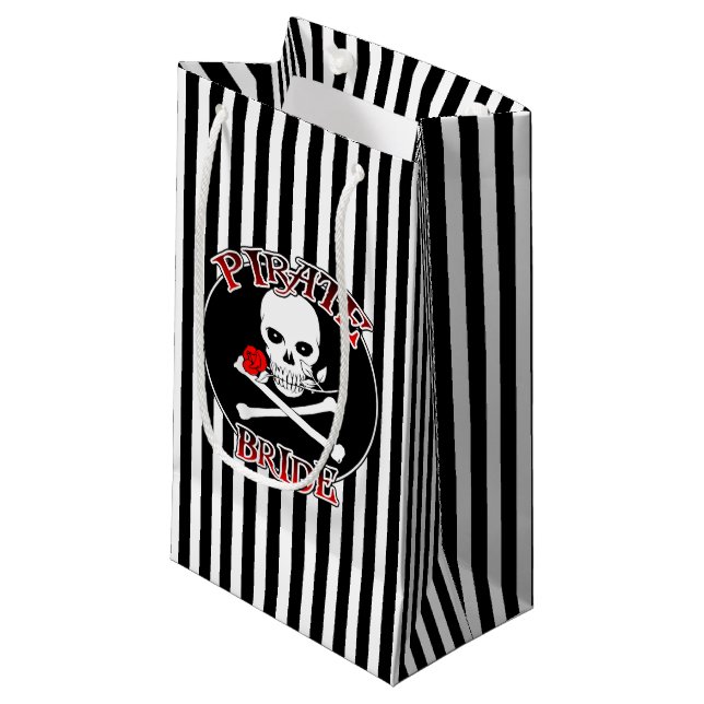 Sac cadeau Mariée Pirate (Devant Angle)