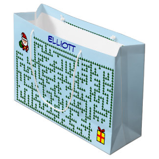 Sac cadeau Maze Noël