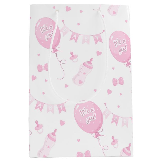 Sac cadeau mignon Baby shower C'est un ballon fill (Devant)