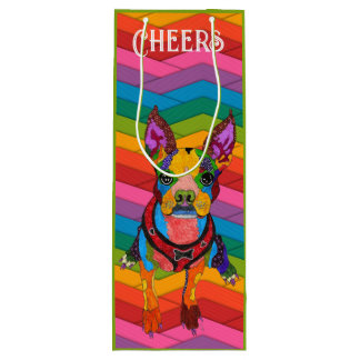 Sac Cadeau Mignon et Coloré de Boston Terrier