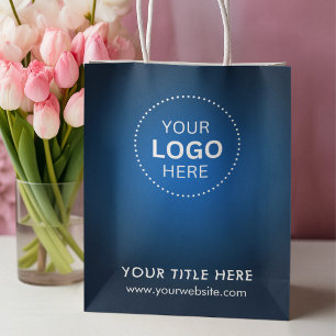 Sac cadeau moderne minimaliste d'affaires