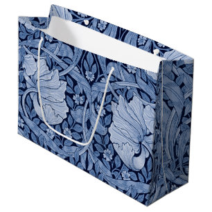 Sac Cadeau Monotone bleu Pimpernel, William Morris Grand Cade