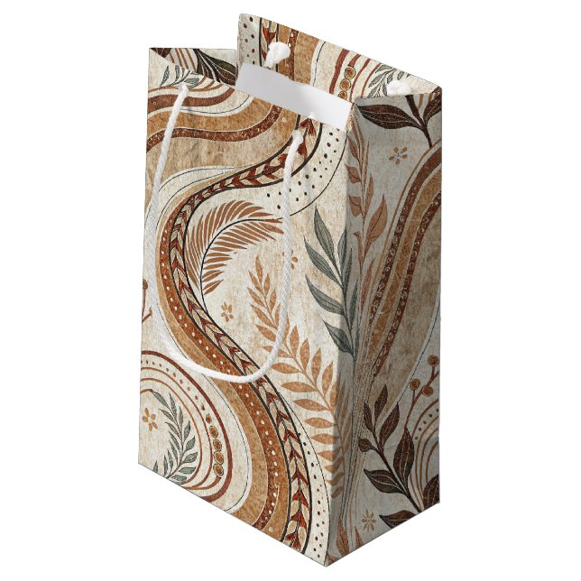 Sac cadeau Motif Boho tendance (Dos Angle)