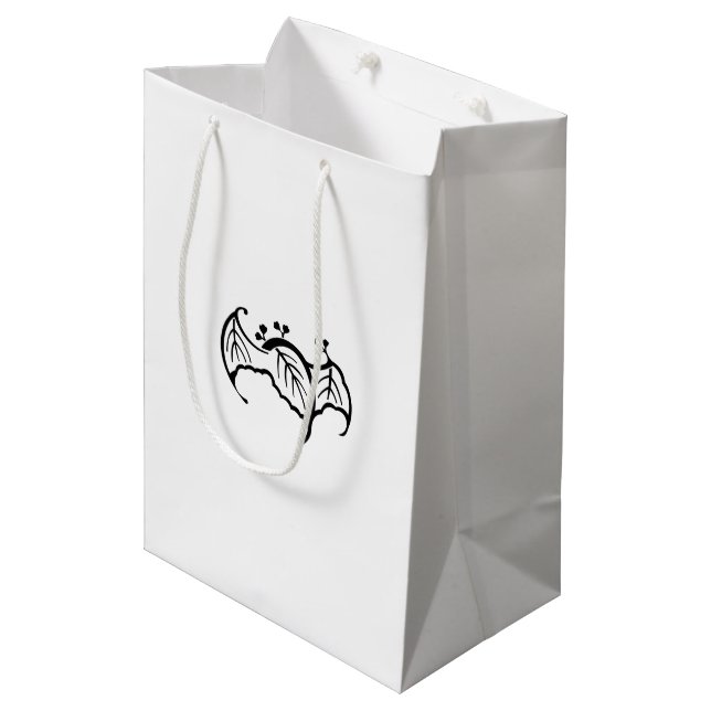 SAC CADEAU MOYEN 蝙蝠桐 (Devant Angle)