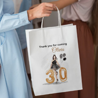 Sac Cadeau Moyen 30 ans, 30 ans heureux