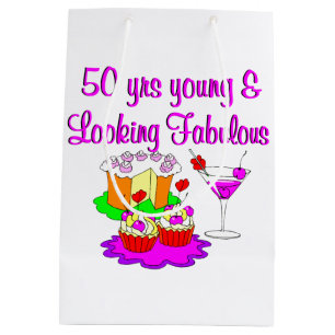 SAC CADEAU MOYEN 50 ANS DE JEUNES