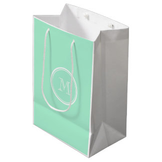 Sac Cadeau Moyen À extrémité élevé vert en bon état léger coloré
