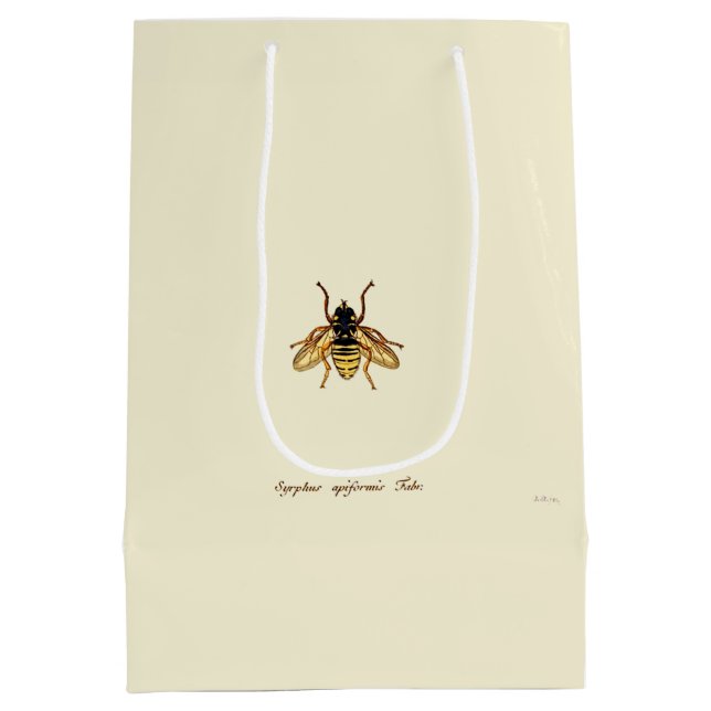 Sac Cadeau Moyen Abeille (Dos)