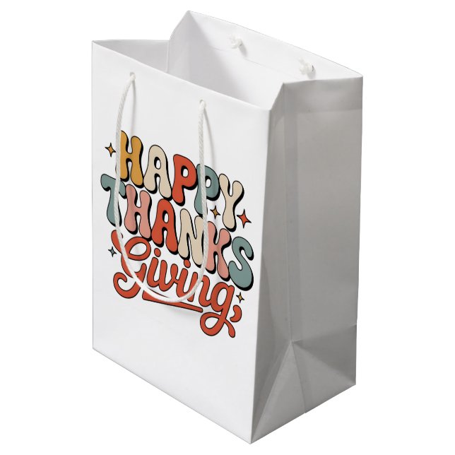 SAC CADEAU MOYEN ACTION DE GRÂCE (Dos Angle)