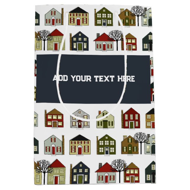 Sac Cadeau Moyen Agent immobilier (Devant)