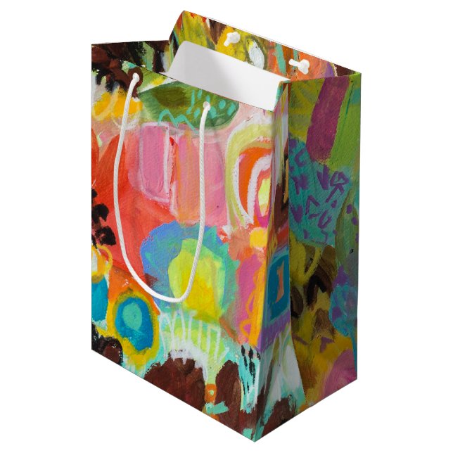 Sac Cadeau Moyen Aimer voyager I (Devant Angle)