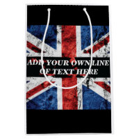 Ajouter votre texte sur le drapeau anglais Jeu d'o