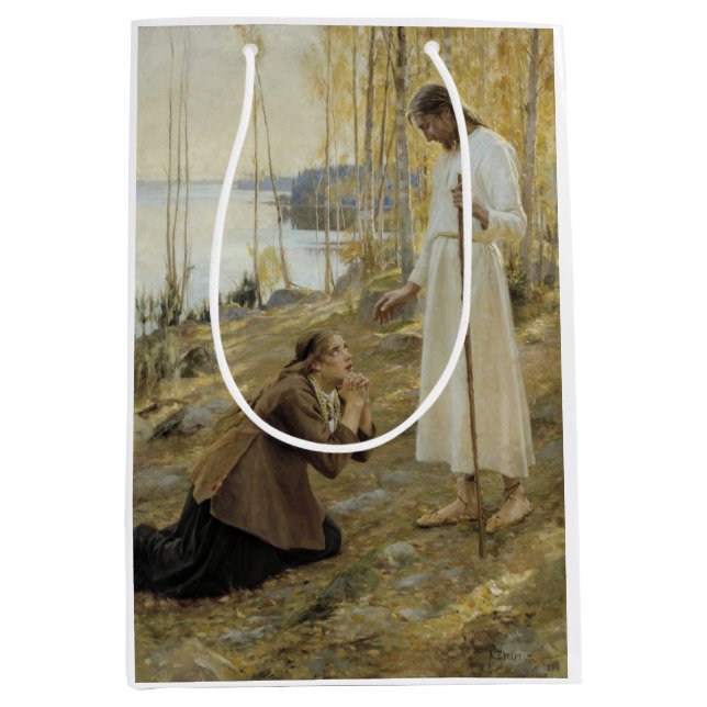 Sac Cadeau Moyen Albert Edelfeue - Christ et Mary Magdalene (Devant)