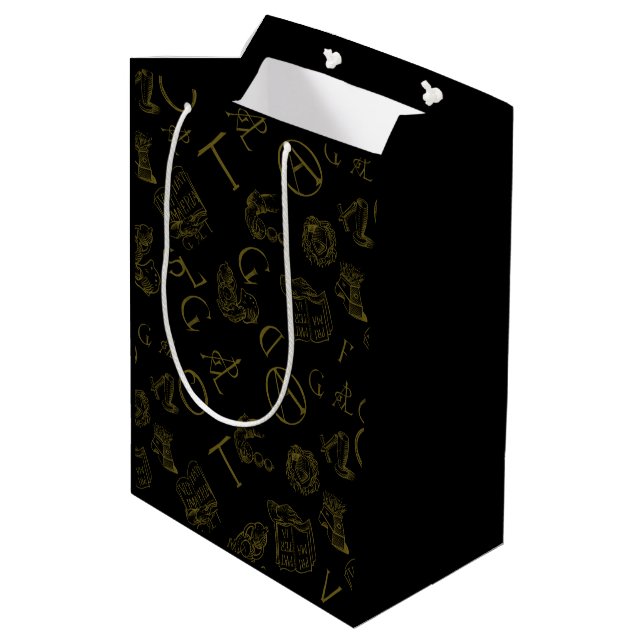 Sac Cadeau Moyen Alchimie (Dos Angle)