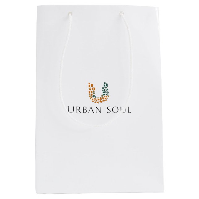 Sac Cadeau Moyen Âme urbaine   (Devant)