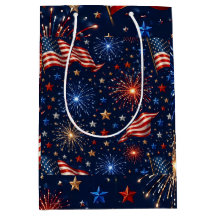 Amérique 250 Motif de drapeau de feux d'artifice p