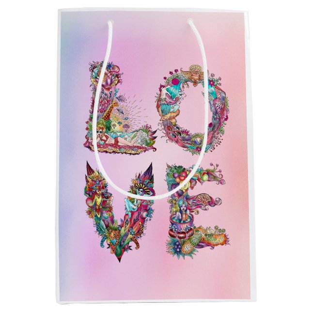 SAC CADEAU MOYEN AMOUR (Devant)