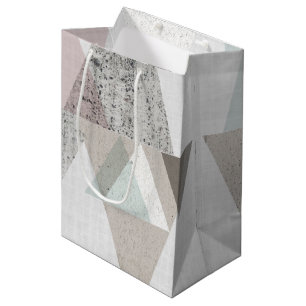 Sac Cadeau Moyen Amusez moderne II   géométrique