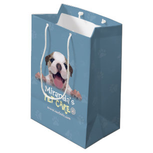 Sac Cadeau Moyen Animaux de compagnie assis Bain Salon Grooming Foo