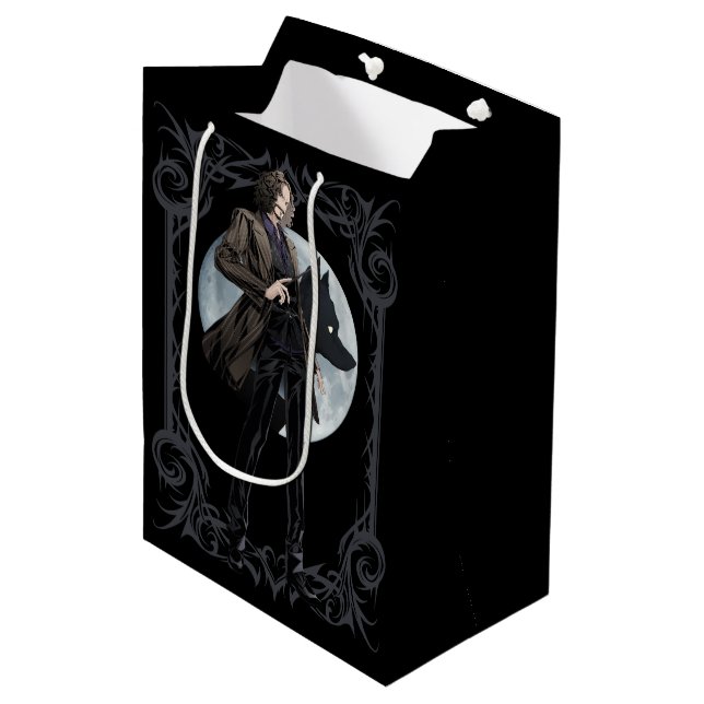 Sac Cadeau Moyen Anime Sirius Black Animagus becomes (Devant Angle)