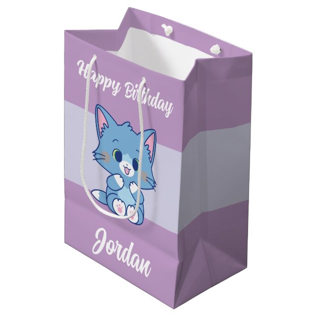 Sac Cadeau Moyen Anime Tom et Jerry - Tom (Devant Angle)