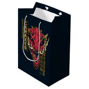 Sac Cadeau Moyen Année de tête de Carax du Dragon 恭 喜 財 發