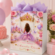 Anniversaire de princesse de conte de fées personn