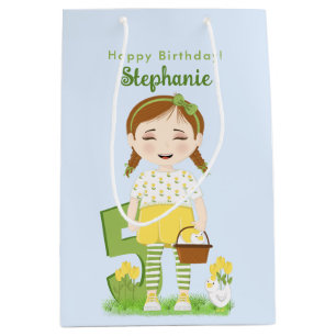 Sac Cadeau Moyen Anniversaire de Tulip