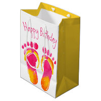 Anniversaire pieds nus et tongs