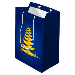 Sac Cadeau Moyen Arbre de Noël