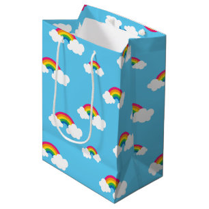 Sac Cadeau Moyen Arc-en-ciel