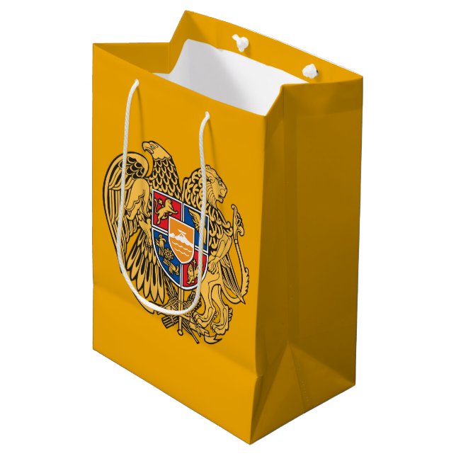 Sac Cadeau Moyen Armenian coat of arms (Devant Angle)