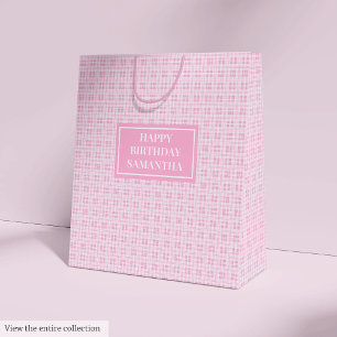 Sac Cadeau Moyen Art Anniversaire Personnalisé à c