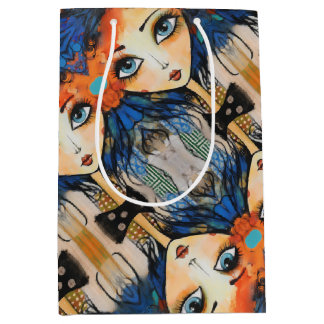 Sac Cadeau Moyen ArtLady 31 Charme et angoissé