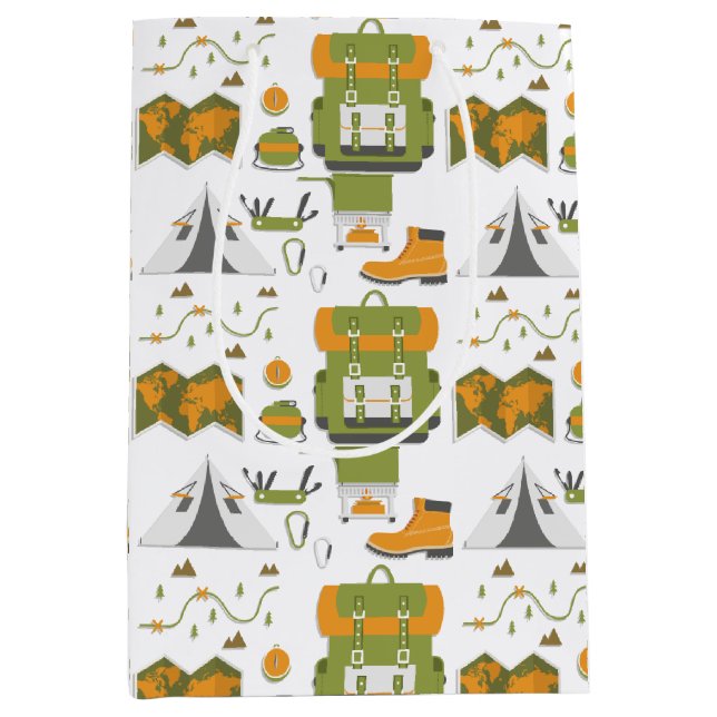 Sac Cadeau Moyen Aventures en plein air (Devant)