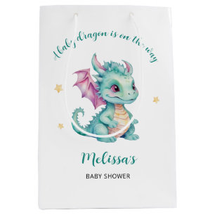 Sac Cadeau Moyen Baby-Show de bébé dragon mignon