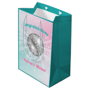 Sac Cadeau Moyen Baby shower Disco Ball Super